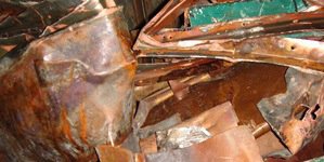 Picture of Dirty Roofing Copper